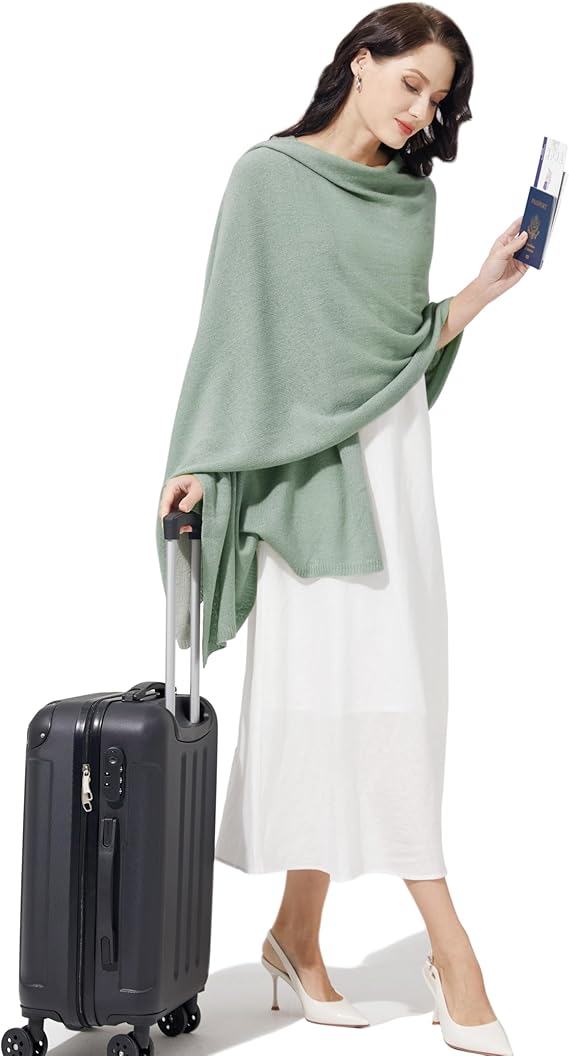 Soft Cashmere Blend Wrap Scarf Stole (87