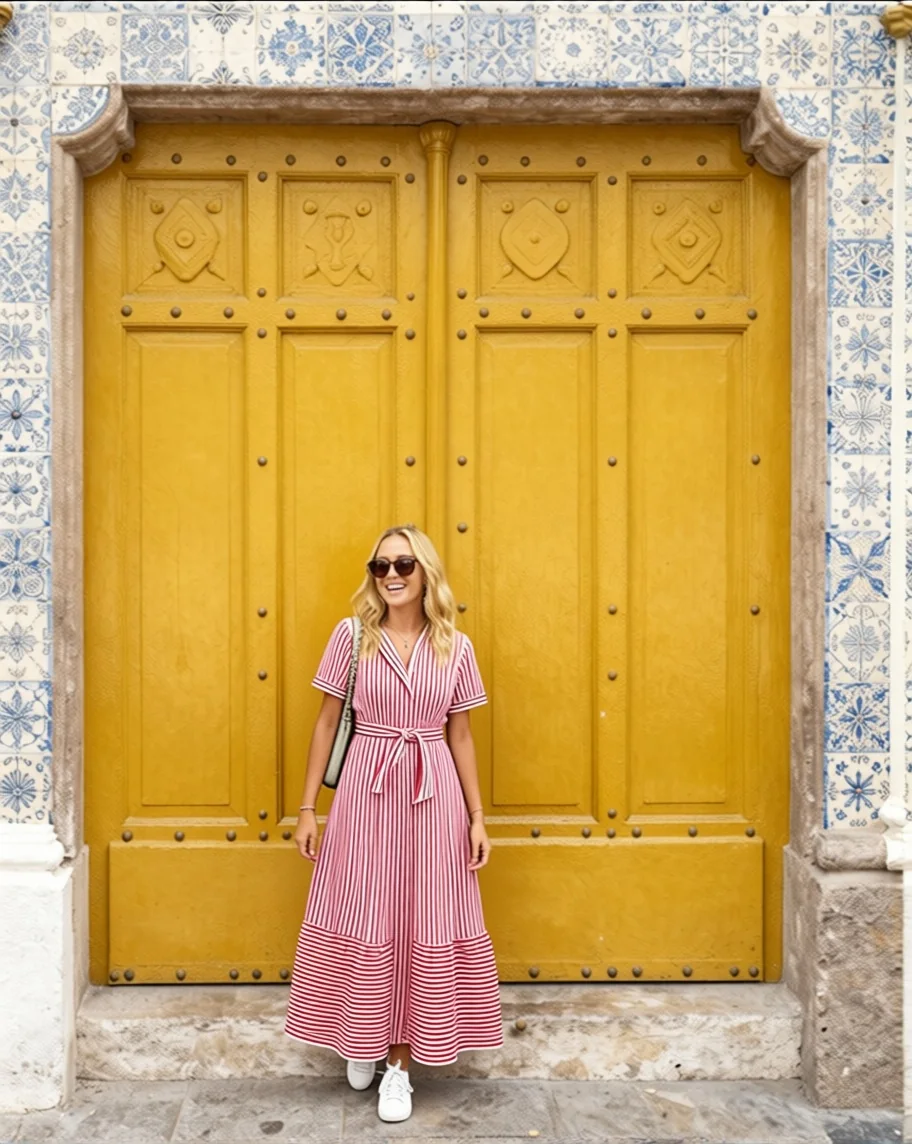 Stylish women in fashionable outfits in Mexico City